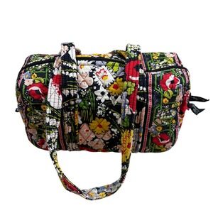 Vera Bradley 100 Duffel Bag in Poppy Fields